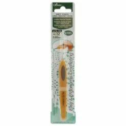 Clover Soft Touch Crochet Hook -Cheap Knitting Needles Store 0000825589 f12ngx5v.3in