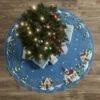 Bucilla Felt Tree Skirt Applique Kit 43" Round - Christmas Village