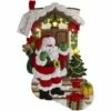 Bucilla Felt Stocking Applique Kit 18" Long - Santa Is Here W/Lights 1 Bucilla Felt Stocking Applique Kit 18" Long - Santa Is Here W/Lights -Cheap Knitting Needles Store 0001676694 bkud2uar.5vy