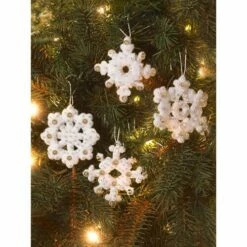 Bucilla Felt Ornaments Applique Kit Set Of 16 - Elegant Christmas Snowflakes -Cheap Knitting Needles Store 0001677811 1af5znrb.5mt