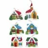 Bucilla Felt Ornaments Applique Kit Set Of 6 - Christmas Village -Cheap Knitting Needles Store 0001678172 rmmxbmaf.0a1