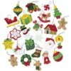 Bucilla Felt Ornaments Applique Kit Set Of 25 - Christmas Minis