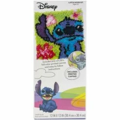 Dimensions Disney Latch Hook Kit 12"X12" - Stitch -Cheap Knitting Needles Store 0001972070 gqsjnfk1.3ch