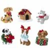Bucilla Felt Ornaments Applique Kit Set Of 6 - Christmas Dogs -Cheap Knitting Needles Store 0001981671 vvyywcnc.r5l