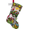 Bucilla Felt Stocking Applique Kit - Night Before Christmas -Cheap Knitting Needles Store 0001992228 24hqgcx0.kvy
