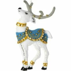 Bucilla Felt Ornaments Applique Kit Set Of 6 - Festive Reindeer -Cheap Knitting Needles Store 0002012397 2lnc1y15.tgr