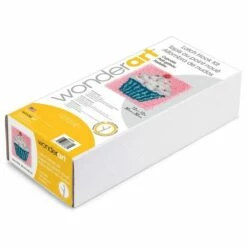Caron Wonderart Latch Hook Kit 12"X12" - Cupcake -Cheap Knitting Needles Store 0002089881 2rfsdquz.zj1