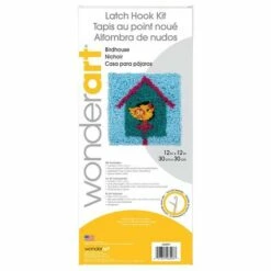 Caron Wonderart Latch Hook Kit 12"X12" - Birdhouse 6 Caron Wonderart Latch Hook Kit 12"X12" - Birdhouse -Cheap Knitting Needles Store 0002090367 pypkybg0.c0i