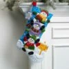 Bucilla Felt Stocking Applique Kit 18" Long - Snow Much Fun -Cheap Knitting Needles Store 0002117234 obyc1fi1.dm5