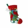 Bucilla Felt Stocking Applique Kit 18" Long - Christmas Cardinals