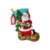Bucilla Felt Stocking Applique Kit 18" Long - Toy Train Santa 1 Bucilla Felt Stocking Applique Kit 18" Long - Toy Train Santa -Cheap Knitting Needles Store 0002132740 gyaazxi1.1t4