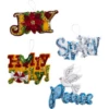 Bucilla Felt Ornaments Applique Kit Set Of 4 - Words For The Season -Cheap Knitting Needles Store 0002132764 fkzusqwa.aac