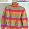 DMC Colourful Jumper - Knitting Pattern -Cheap Knitting Needles Store 0157002 kdi53p3c.wz0