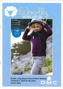DMC Elise Round Neck Sweater - Knitting Pattern