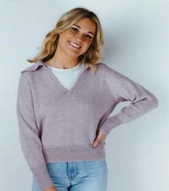 Alpaca Yarns 2204 Ladies Polo Top