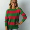 Alpaca Yarns 1144 Striped Sweater - Knitting Pattern -Cheap Knitting Needles Store 0168006 qhojoceh.ukc