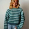 Alpaca Yarns 2016 Stripe Ridge Sweater - Knitting Pattern -Cheap Knitting Needles Store 0169002 wtjiknvp.zr3
