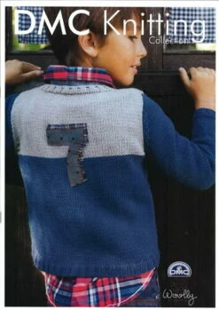 DMC 1589L2 Boy's Jumper - Knitting Pattern