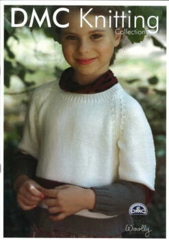 DMC 15290L2 Girl's Jumper - Knitting Pattern