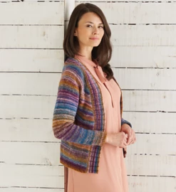 Sirdar Top Down Cardigan In Jewelspun Aran -Cheap Knitting Needles Store 10026cardiganfrontme 5pukktom.bfa