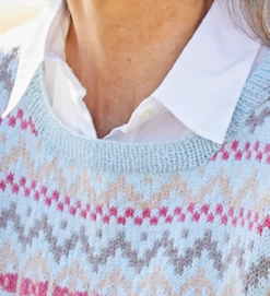 Sirdar Fairisle Pullover In Country Classic 4 Ply -Cheap Knitting Needles Store 10128closeupfairisle cfvih45q.5zi