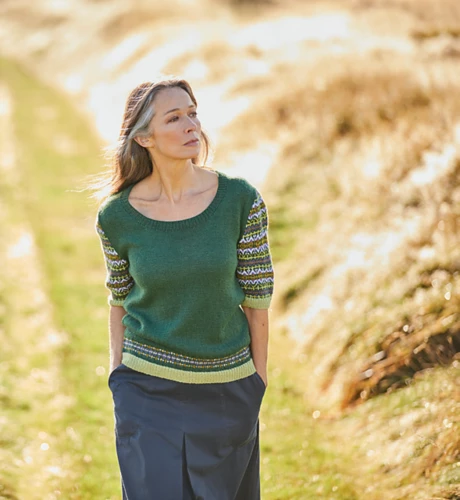 Sirdar Pattern Sleeve Sweater In Country Classic 4 Ply Pattern 4 Sirdar Pattern Sleeve Sweater In Country Classic 4 Ply Pattern - Image 2