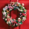 Bucilla Cookies & Candy Wreath Christmas Felt Applique Kit -Cheap Knitting Needles Store 1750 1 637406209249708305