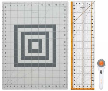 Fiskars Rotary Cutting 3pc Set 3 Fiskars Rotary Cutting 3pc Set