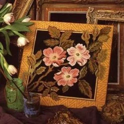 Beth Russell Jackfield Rose - Tapestry Kit