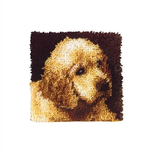 Caron Wonderart Latch Hook Kit - Puppy Love - 12" X 12" 3 Caron Wonderart Latch Hook Kit - Puppy Love - 12" X 12"