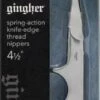 Gingher 4 1/2" Knife Edge Thread Snips -Cheap Knitting Needles Store 220670 wjrhul4y.3sf