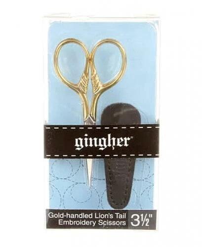 Gingher Goldhandle Lions Tail Embroidery Scissors -Cheap Knitting Needles Store 3178gilg1597004487 hzwqr4un.lsg