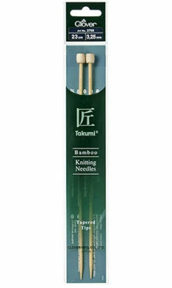 Clover Single Pointed Knitting Needles - 23cm -Cheap Knitting Needles Store 3706sp23cm325p0 ux0encz5.c1s