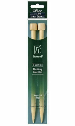 Clover Single Pointed Knitting Needles - 23cm -Cheap Knitting Needles Store 3718sp23cm1000p0 x2pv0kq4.o1j