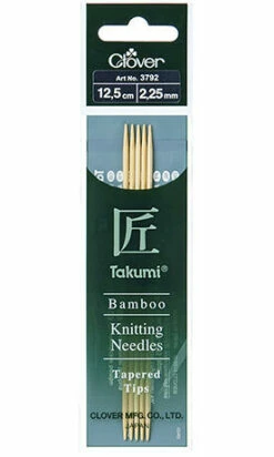 Clover Double Tapered Tips - 12.5cm -Cheap Knitting Needles Store 3792dp125mm225p wdnccedf.fsz