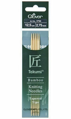 Clover Double Tapered Tips - 12.5cm -Cheap Knitting Needles Store 3794dp125mm275p mkjghtzn.jei
