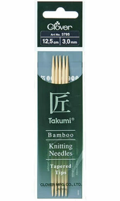 Clover Double Tapered Tips - 12.5cm -Cheap Knitting Needles Store 3795dp125mm300p evrmrup2.sbn