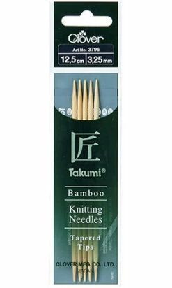 Clover Double Tapered Tips - 12.5cm -Cheap Knitting Needles Store 3796dp125mm325p nnwab53e.4d3