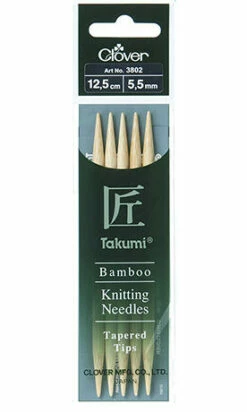 Clover Double Tapered Tips - 12.5cm -Cheap Knitting Needles Store 3802dp125mm550p ewmf3151.cg1