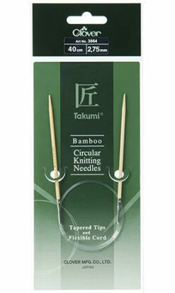 Clover Circular Tapered Tips - 40cm -Cheap Knitting Needles Store 3864c40cm275p suudemdx.opg