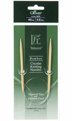 Clover Circular Tapered Tips - 40cm -Cheap Knitting Needles Store 3870c40cm450p qek20xir.zja