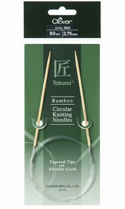 Clover Circular Tapered Tips - 80cm -Cheap Knitting Needles Store 3924c80cm275p qw0kbse2.qcz
