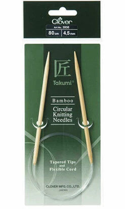 Clover Circular Tapered Tips - 80cm -Cheap Knitting Needles Store 3930c80cm450p e0wt5ljl.0e2