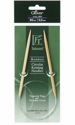 Clover Circular Tapered Tips - 80cm -Cheap Knitting Needles Store 3931c80cm500p qsa5lzoo.mhi