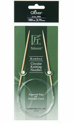 Clover Circular Tapered Tips - 100cm -Cheap Knitting Needles Store 3954c100cm275p xtoplomn.dfd