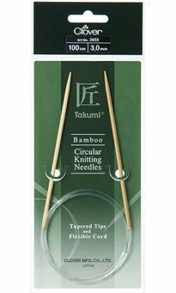 Clover Circular Tapered Tips - 100cm -Cheap Knitting Needles Store 3955c100cm300p oywmajhq.3ih