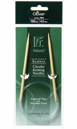 Clover Circular Tapered Tips - 100cm -Cheap Knitting Needles Store 3960c100cm450p 52q0zkxg.qs0