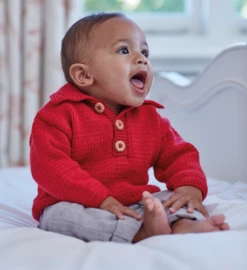 Sirdar Baby Polo Jumper In Snuggly Cashmere Merino Knitting Pattern -Cheap Knitting Needles Store 5245snugglycashmerem qotmrv42.lea