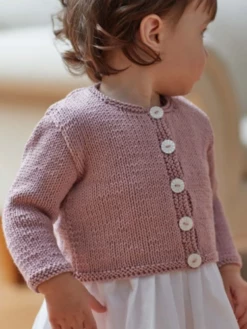 Sirdar Simple Baby V-Neck Cardigan - Knitting Kit/Pattern -Cheap Knitting Needles Store 5271longsleeved myintq2y.fms 1