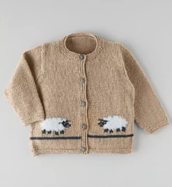 Sirdar Sheep Cardigan In Snuggly Cashmere Merino & Snuggly Bunny Pattern -Cheap Knitting Needles Store 5373 453almondmedium ukzwaqyq.scr